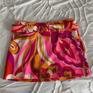 NWT express belted mini skirt